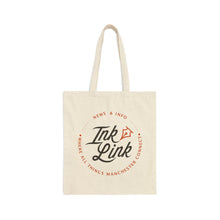 Load image into Gallery viewer, Ink Link Cotton Canvas Tote
