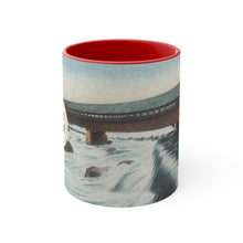 Load image into Gallery viewer, Amoskeag Falls Ink Link Accent Coffee Mug, 11oz
